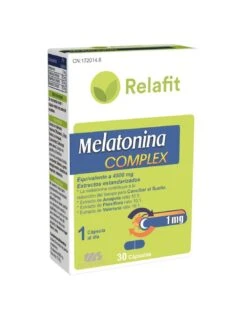 Relafit Melatonina Complex 30 Cápsulas