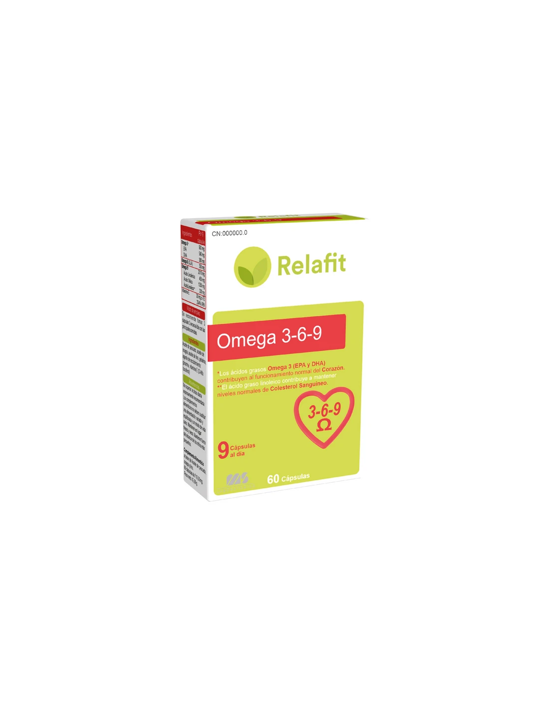 Relafit Omega 3-6-9 60 Perlas 3 Relafit Omega 3-6-9 60 Perlas