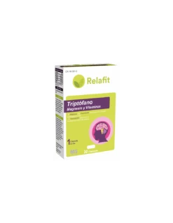 Relafit Triptófano + Magnesio + Vitaminas 30 Cápsulas