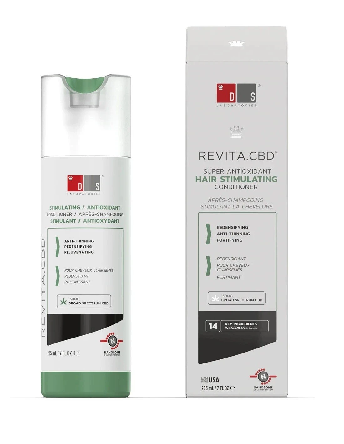 DS Revita CBD Acondicionador 205ml 3 DS Revita CBD Acondicionador 205ml