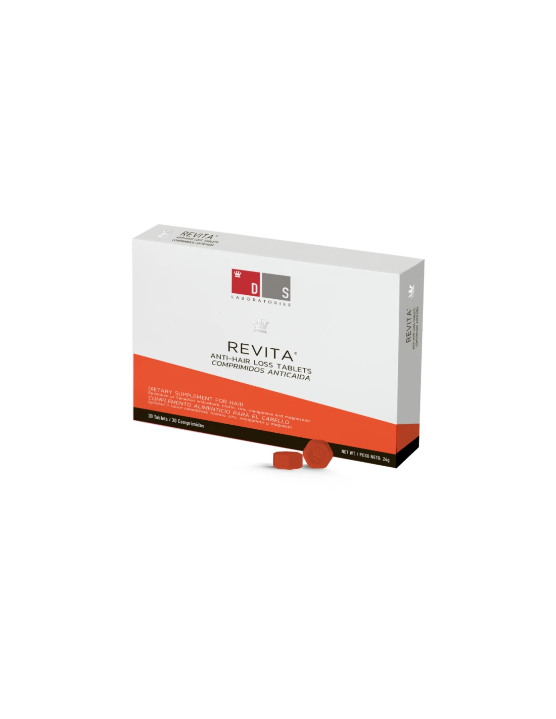 DS Revita 90 Comprimidos Anticaída 3 DS Revita 90 Comprimidos Anticaída