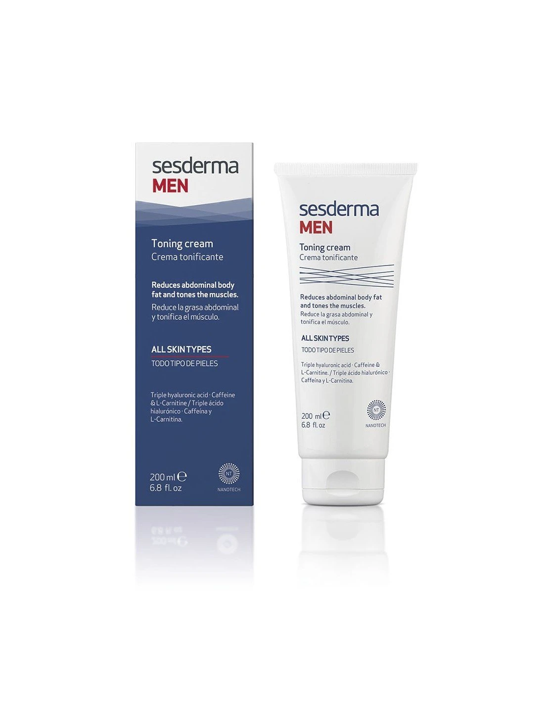 Sesderma Men Crema Tonificante 200ml 3 Sesderma Men Crema Tonificante 200ml