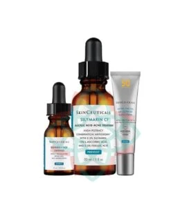 SkinCeuticals Pack Silymarin CF Sérum 30ml + Blemish 15ml + Ultra Facial UV Defense 15ml