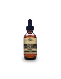Solgar Vitamina D3 Líquida 2500UI 62,5µg Sabor Naranja 59ml