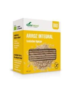 Soria Natural Tostadas Ligeras Arroz Integral Bio