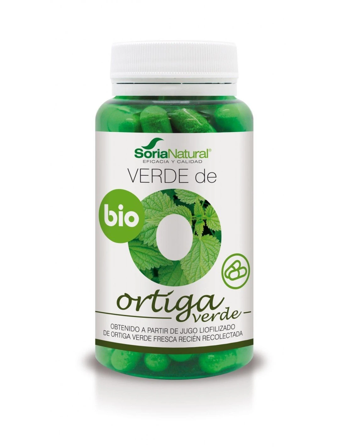 Soria Natural Verde De Ortiga Verde 80 Cápsulas 3 Soria Natural Verde De Ortiga Verde 80 Cápsulas