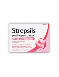 Strepsils 24 Pastillas Para Chupar Fresa