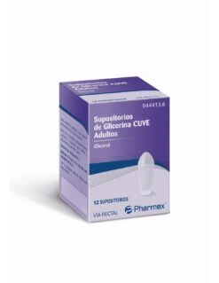 Supositorios Glicerina Cuve Adultos 12 Unidades
