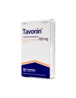Tavonin 120mg 15 Comprimidos Recubiertos