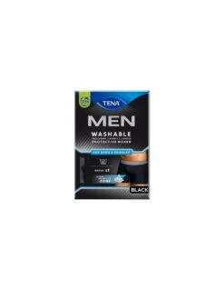 Tena Men Boxer Absorbente Lavable Negro