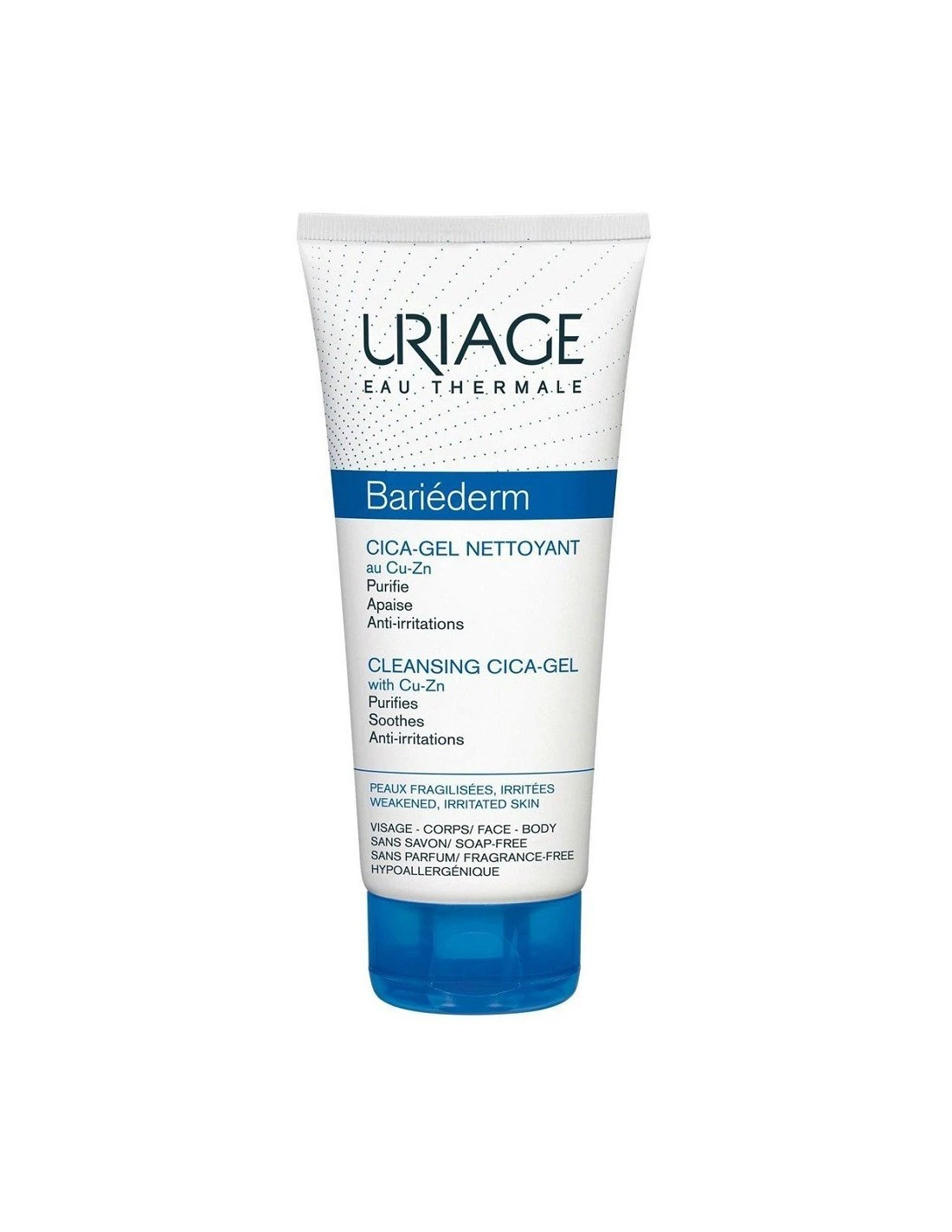 Uriage Bariéderm Cica Gel Limpiador 200ml 3 Uriage Bariéderm Cica Gel Limpiador 200ml