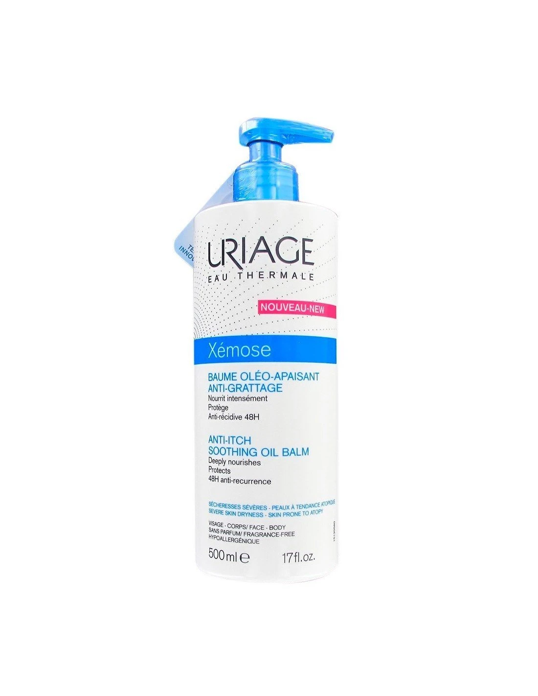 Uriage Xémose Bálsamo Oleo-Calmante 500ml 3 Uriage Xémose Bálsamo Oleo-Calmante 500ml