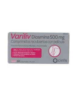 Variliv Diosmina 500mg 60 Comprimidos