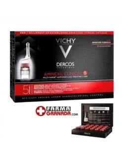 Vichy Dercos Aminexil Clinical-5 Hombre 21 Ampollas