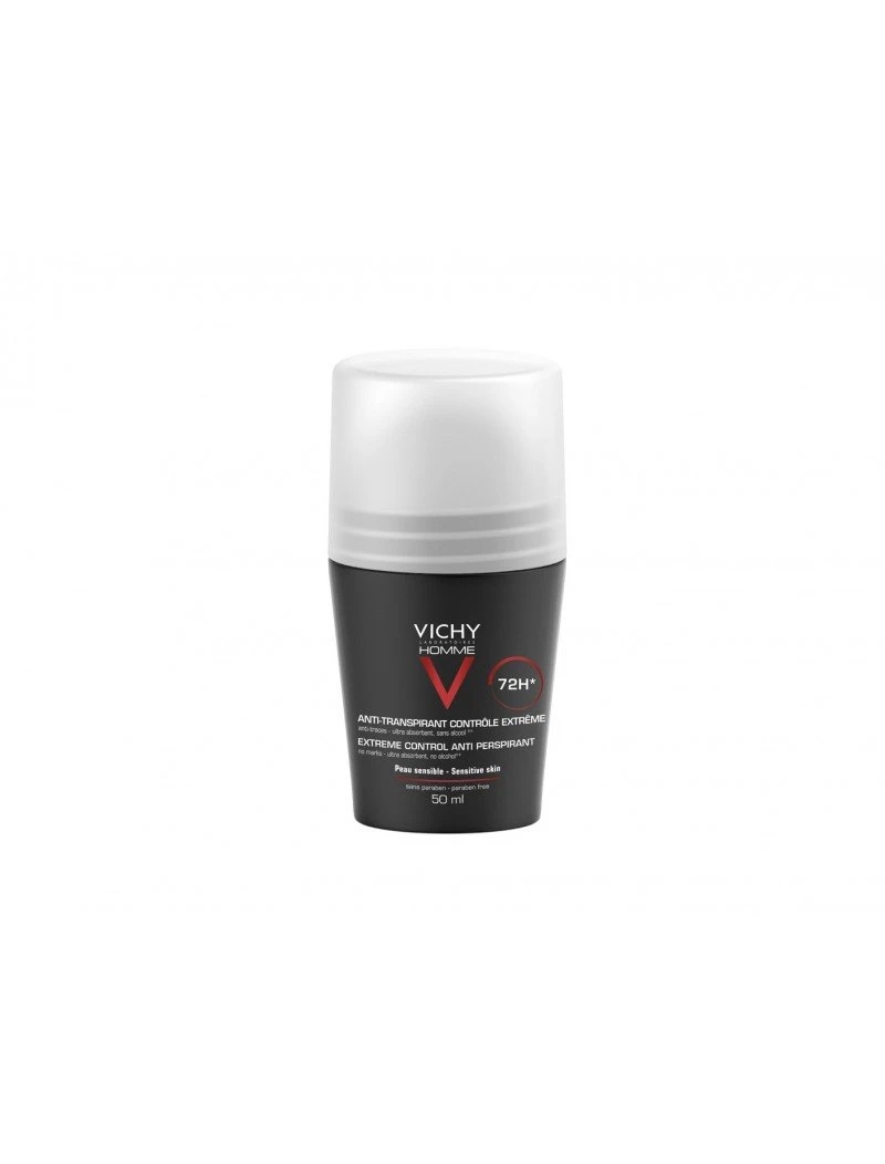 Vichy Homme Desodorante Roll-On Antitranspirante 72h 50ml 3 Vichy Homme Desodorante Roll-On Antitranspirante 72h 50ml